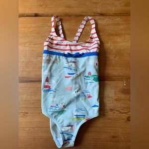 Mini Boden Bathing Suit, size 2-3